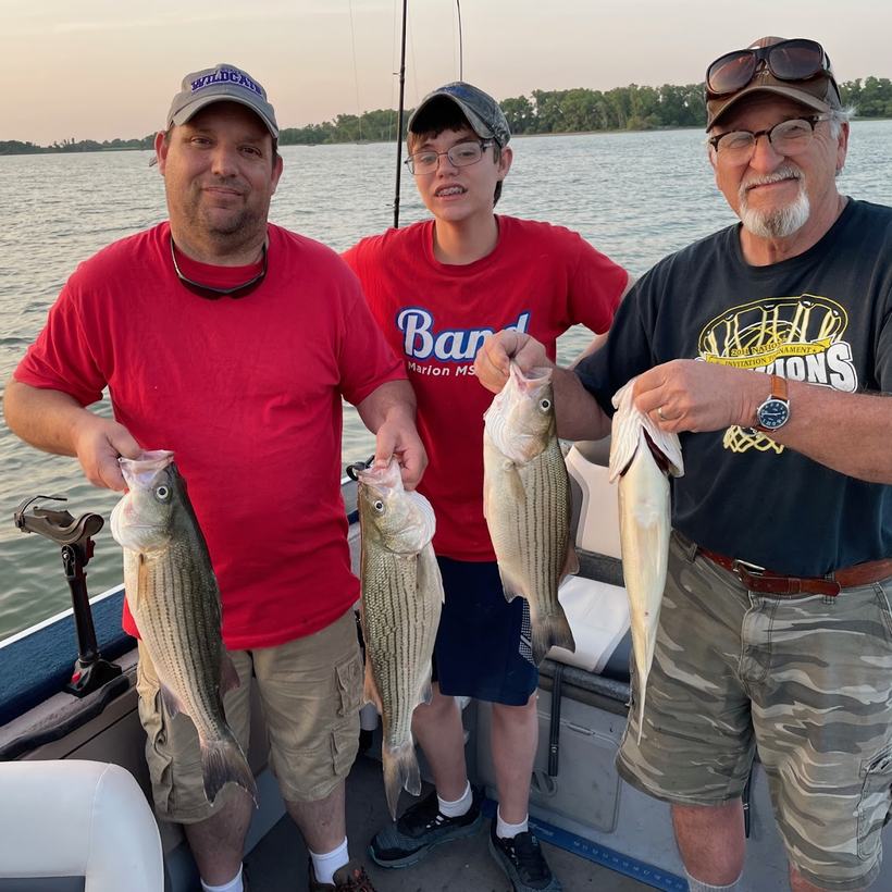 On the water at Marion Reservoir