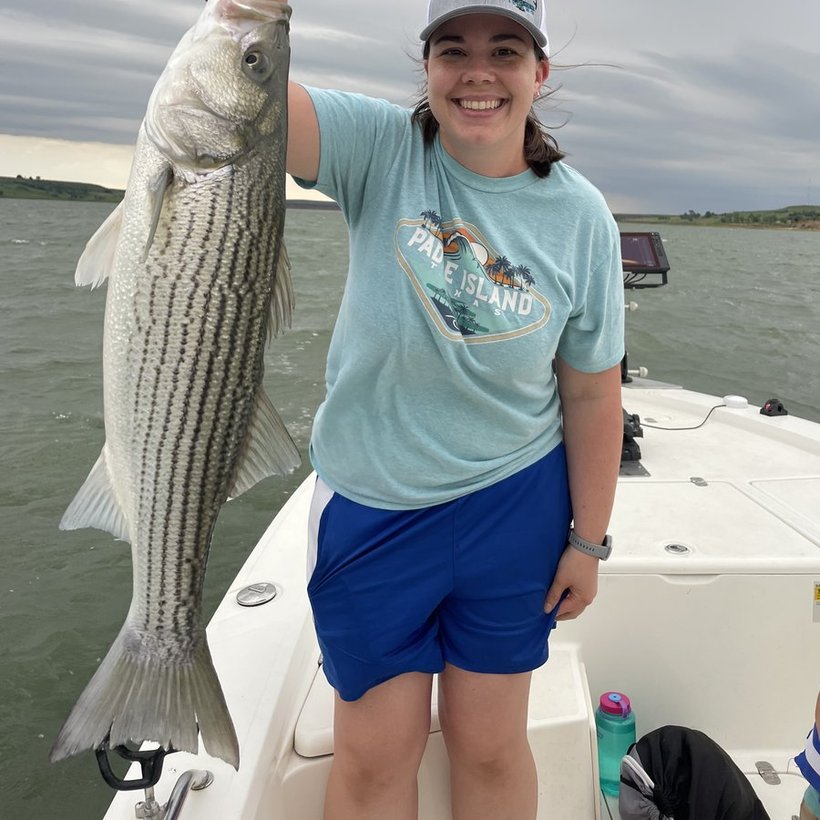 From the boat — Livin Water Fishing guided trip